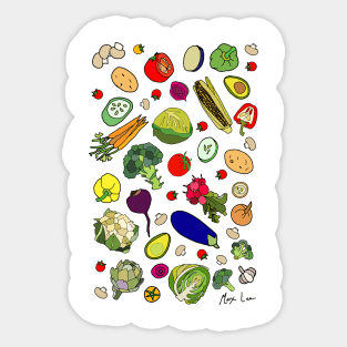 Vegetable Soup Recipe Sticker